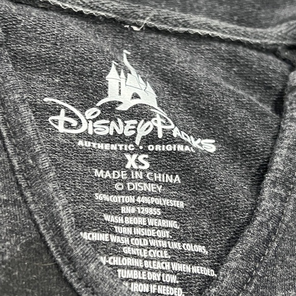 Mickey Mouse Lightweight Hoodie Long Sleeve Disney Cartoon Womens Shirt - Picture 7 of 7